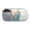 Laundry 360 Gray 3-Compartment Pop-Up Laundry Sorting Hamper with Carrying Handles